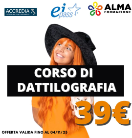 Corso di DATTILOGRAFIA (200 ore)