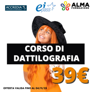Corso di DATTILOGRAFIA (200 ore)