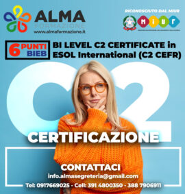 Certificazione BI level C2 (C2 CEFR)