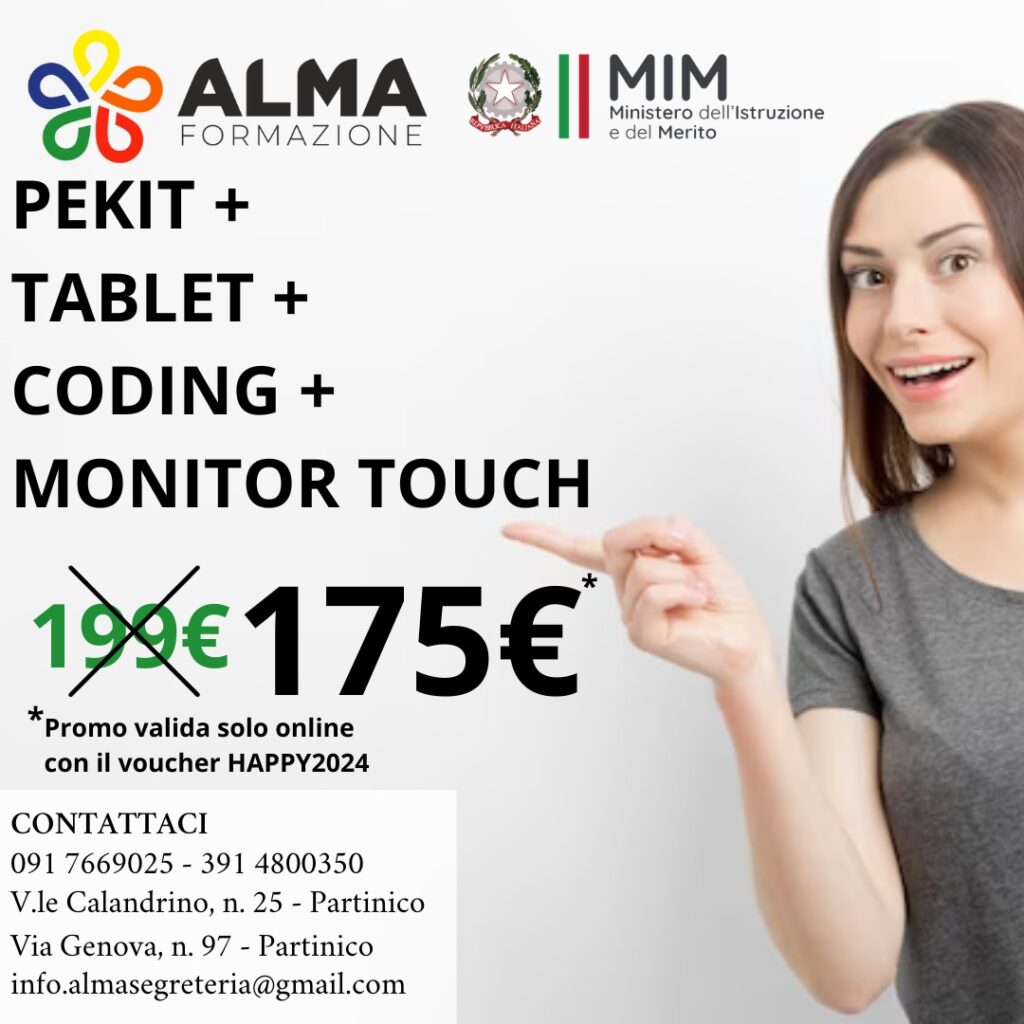 Pekit + Tablet + Coding + Monitor Touch