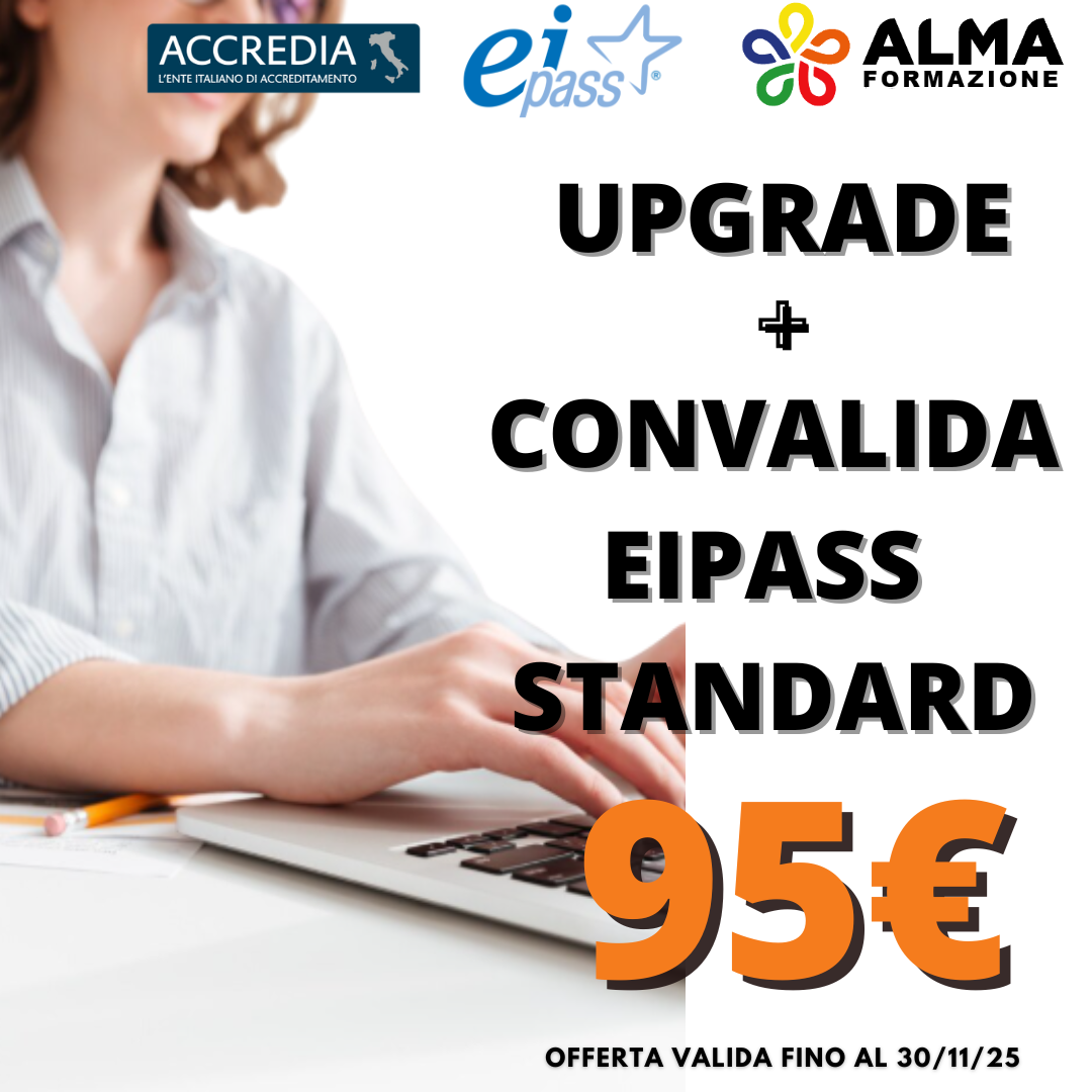 Upgrade EIPASS e Convalida EIPASS STANDARD - CIAD Accredia
